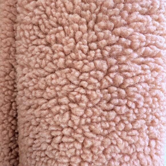 Sage the Label Sherpa Teddy Coat in Blush Pink size Medium - Picture 11 of 11